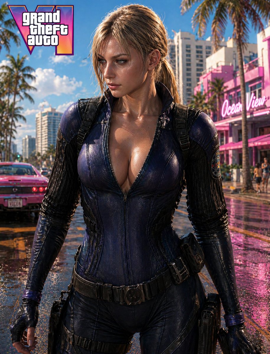 YanCarlos069's tweet image. Jill Valentine no estilo do GTA 6...
#Residentevill #JillValentine #Loira