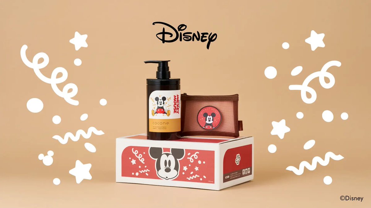 tdr_doria's tweet image. 5月20日より、累計1,000万個を突破した人気商品『coconeクレイクリームシャンプー』のモイストタイプからミッキーマウスの限定デザインが数量限定で販売されます。

cocone-brand.com
#Disney