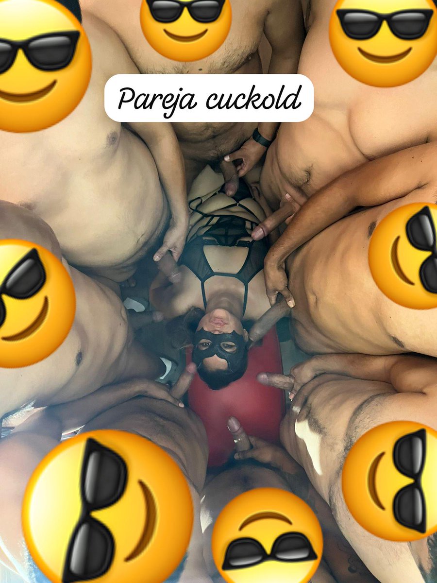 pareja cuckold tweet media