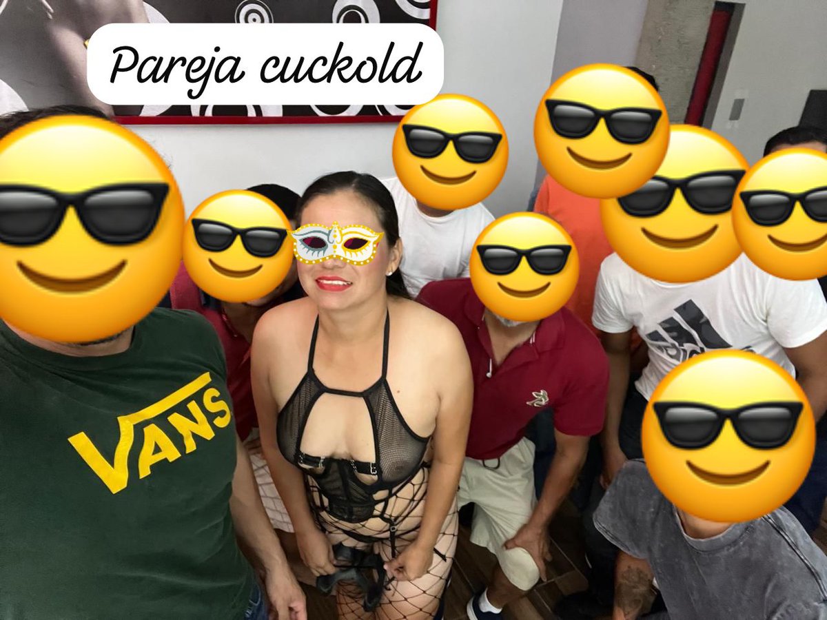 pareja cuckold tweet media