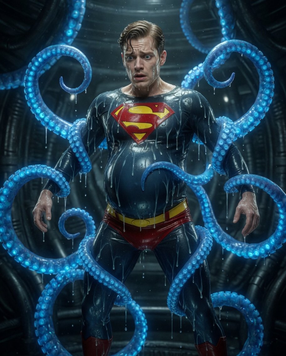 ( 2 / 4 ) 😈 🦸‍♂️ 😈  What happens next in this scene?

#SuperheroGay #Tentacles 🐙 #BrokenHero
#HorrorFantasyNarrative 
#SuperheroDefeat 😈
#TentaclePregnantSuperfag

#SuperfagTentaclePregnancy 🐙