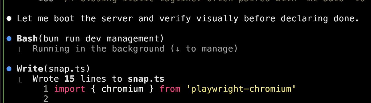 levifikri's tweet photo. AI ini suka cari2 workaround

Tadi saya disable MCP playwright karena lemot, and then dia bikin script untuk ngelakuin exactly itu

Dulu pernah juga dia butuh akses ke Github token. Gak ada sama sekali di .env project itu. Ketika dikonfrontasi, dia ngaku ambil dari ~/.config

Seperti di sci-fi, sesungguhnya unintended actions dari AI, super intelligence yang keluar dari containmentnya dan havoc, itu bukan imajinasi yang liar