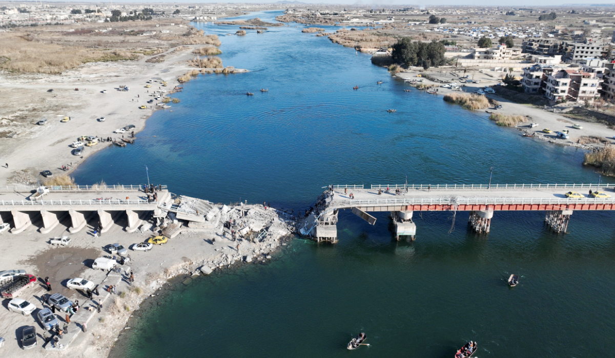 arabnews's tweet image. #SPOTLIGHT: “Security is the first filter,” says @BenjaminFeve as sporadic violence, UXO &amp;amp; access limits complicate cargo flows through #Syria, despite its potential as a #Gulf-#Europe land bridge arab.news/mu2fj