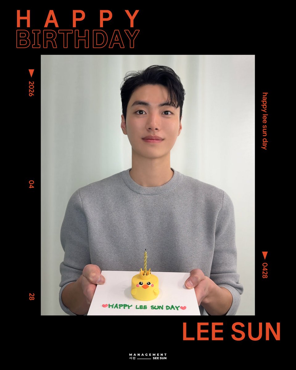 official_SEESUN's tweet photo. [#이선]

🎂2026. 04. 28
이선 배우의 생일을 축하합니다🎉

#LeeSun https://t.co/CNWgHd91RJ