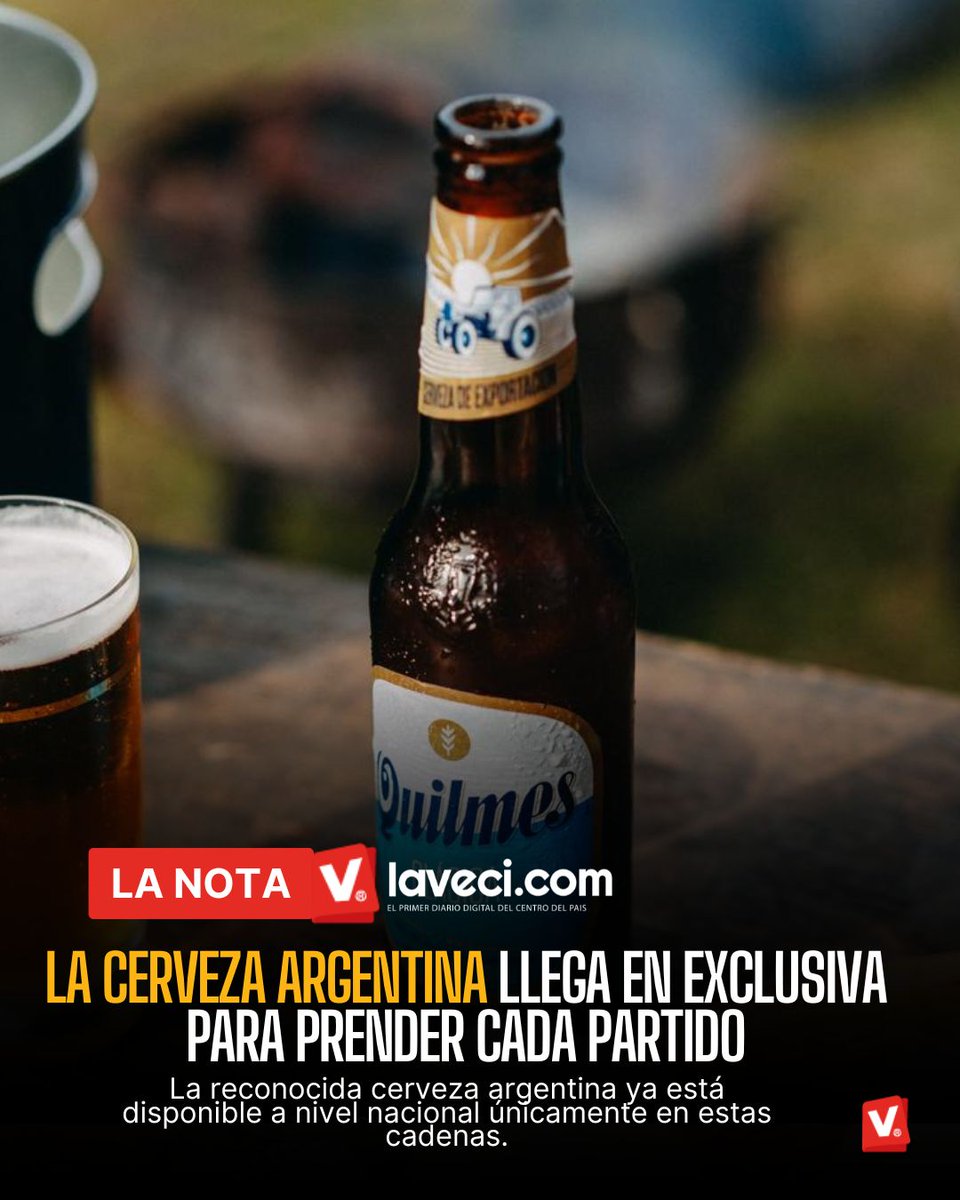 lavecicom's tweet image. ¡Quilmes ya juega en Ecuador! La icónica cerveza argentina llegó en exclusiva a Supermaxi y Megamaxi para ponerle más sabor a cada partido, cada gol y cada reunión. Lee la noticia completa en el link de #LaVeci laveci.com/noticia/la-cer… . #Quilmes #Supermaxi