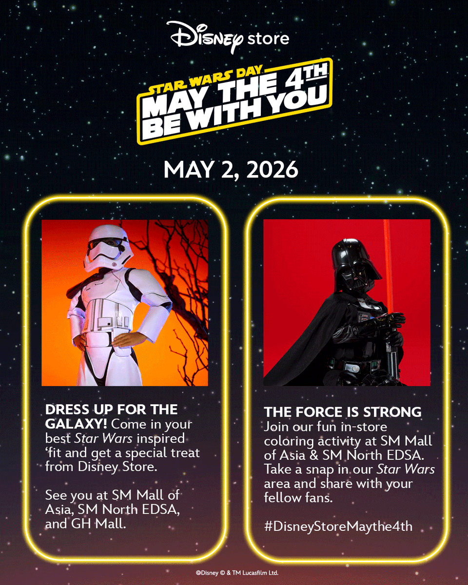 Disney Store by SM tweet media