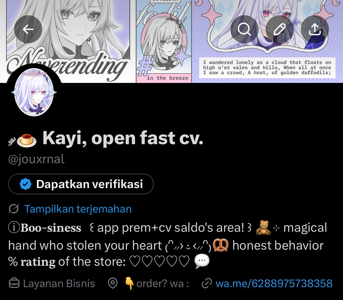 ⌗ Kayi, open convert saldo. tweet media