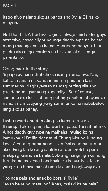 AlterOfan83223's tweet image. Tinikman nya yung Ihi nung Korean Celebrity Chun Myung Jung look-alike na Kasama sa Company Outing

Pages 1-2
Sender: Xylle

#ConfessionOfanAlter920
#Daddy