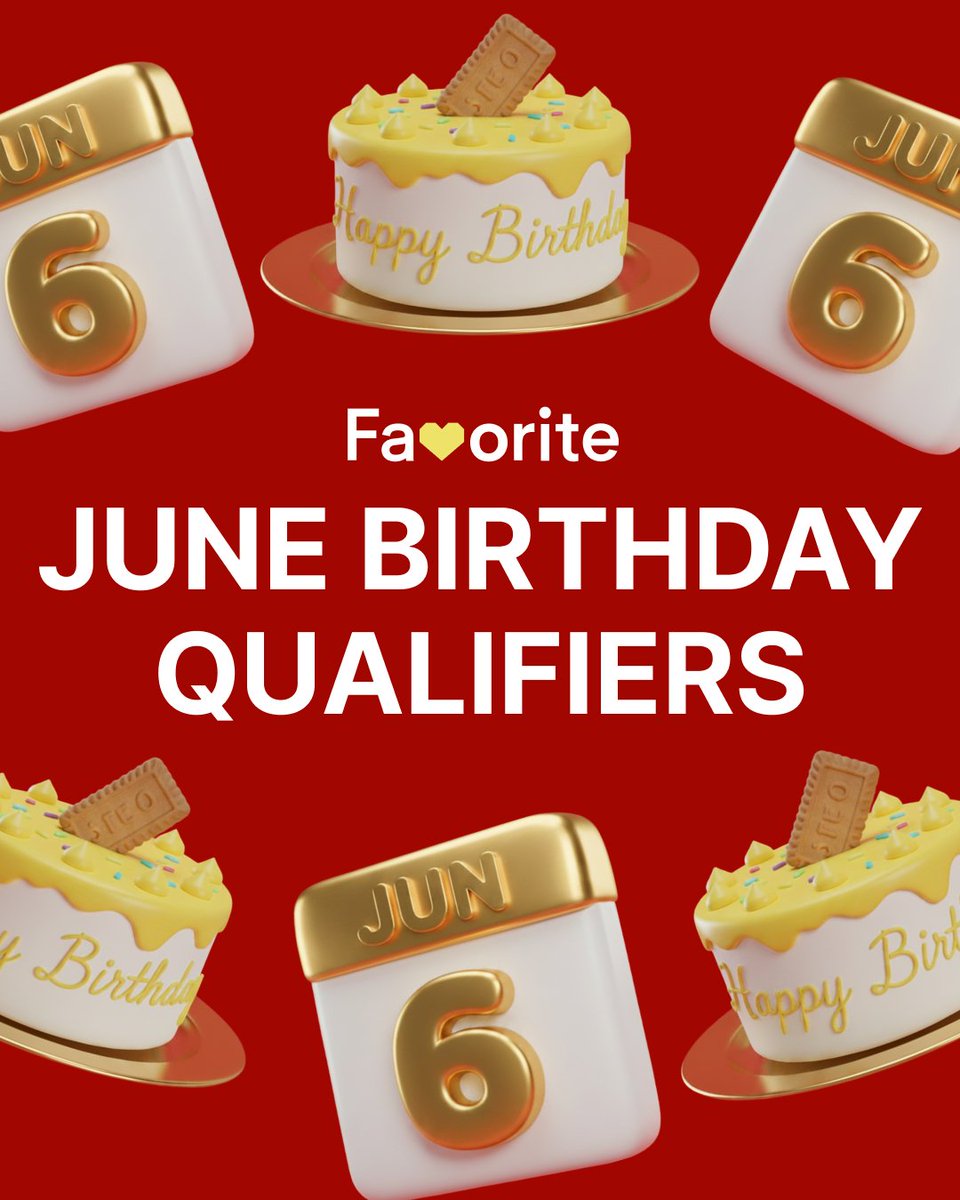 ‼️투표 오픈‼️ 

🎂6월 생일 예선전

[ 후보 ]
- 건희 (ONEUS)
- 나나 (UNIS)
- 마젠타 (QWER)
- 문샤넬 (FIFTY FIFTY)
- 선우 (ENHYPEN)
- 성한빈 (ZEROBASEONE)
- 셔누
- 스텔라 (Hearts2Hearts)
- 신비 (VIVIZ)
- 여상 (ATEEZ)
- 원희 (ILLIT)
- 이나경 (프로미스나인)
- 임영웅
- 주르르