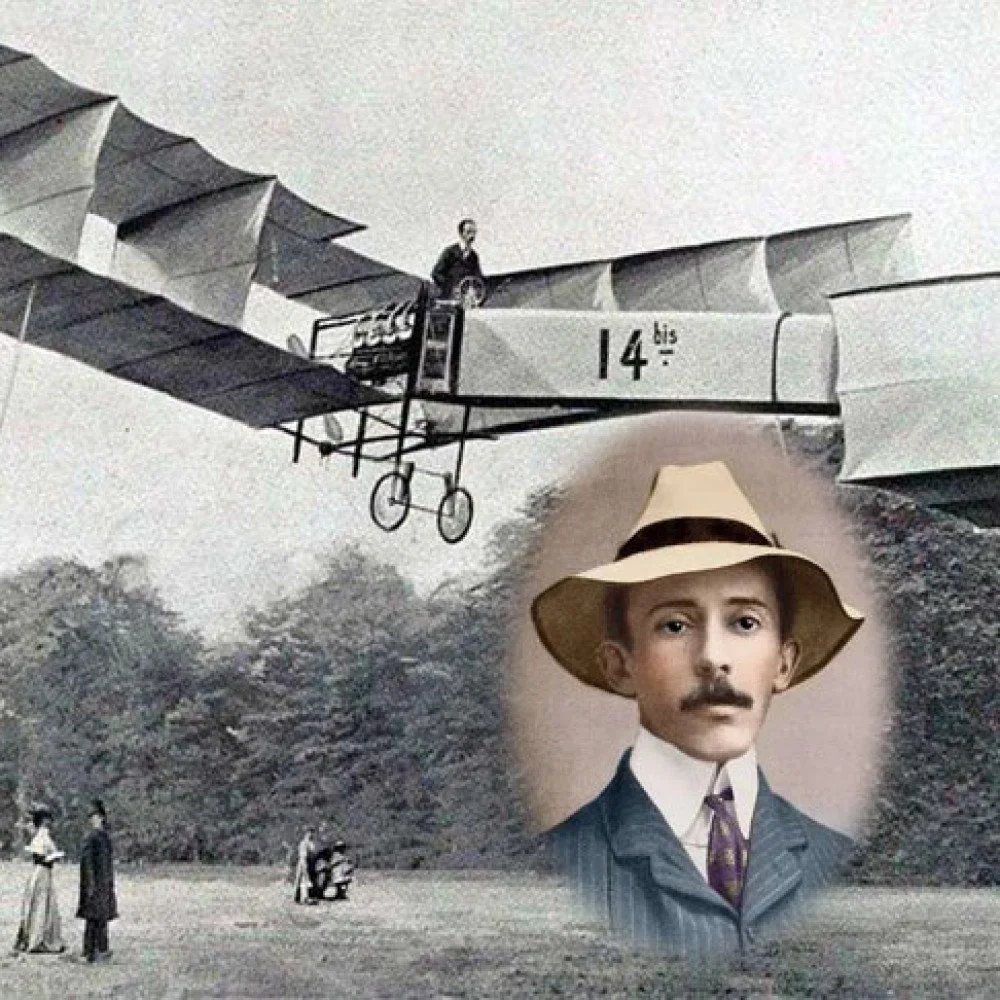 VibeZest's tweet photo. @AnisRahim14 Santos Dumont Primeiro avião do Mundo. https://t.co/cZydBiRpDs