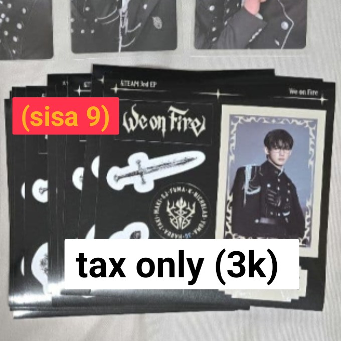 wonwoniemjuga's tweet photo. ✨ WTS &amp;TEAM ✨
https://t.co/rjwyVH3vi7

Harga masih kotor (KR &amp; JP exc tax)
Tax:
• PC +7k
• Stiker +3k https://t.co/Zg3LGb8Y3g