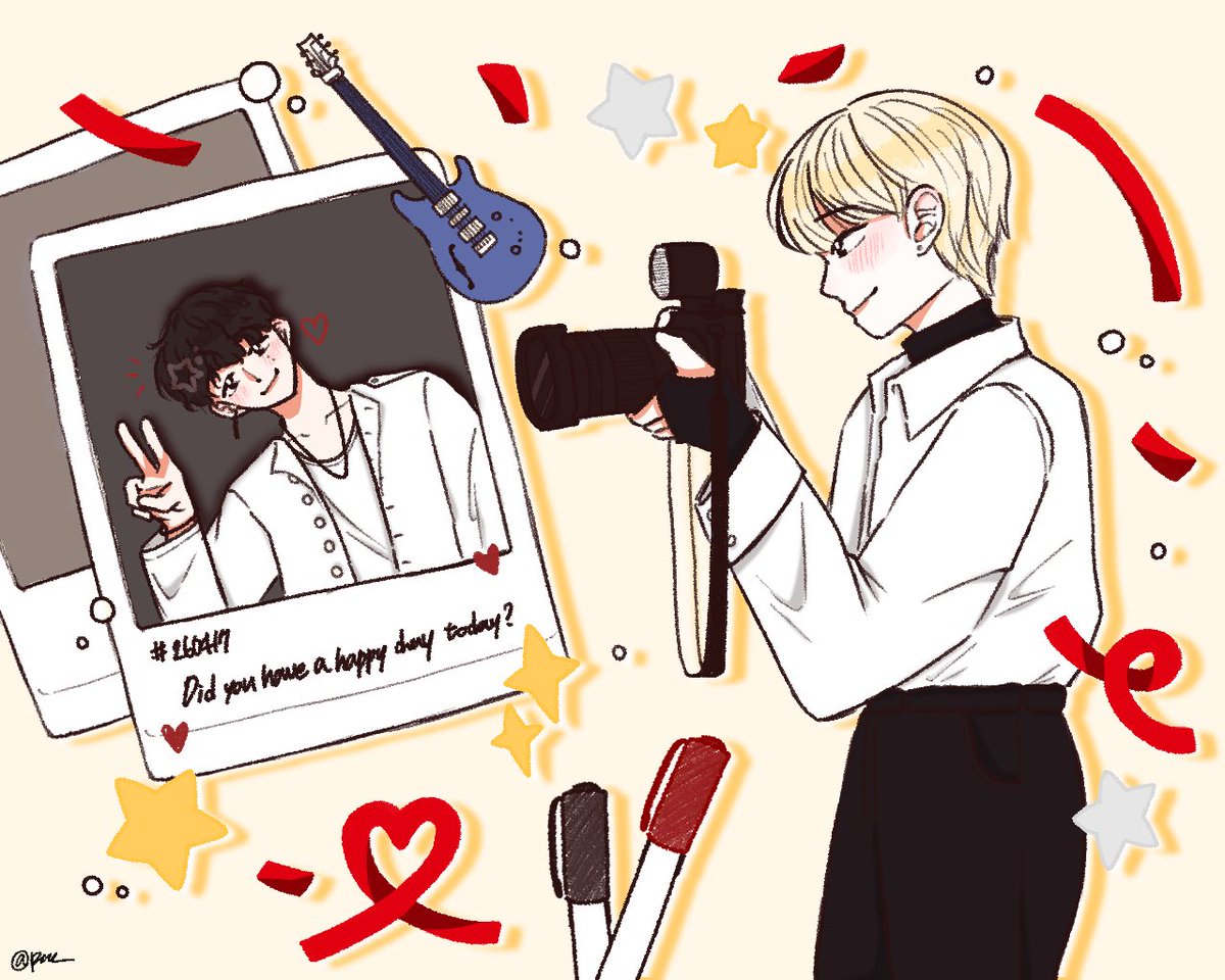 #겸권 아이돌 겸x포토그래퍼 권

- 가서 서봐바 내가 찍어줄게
- 웅
- 브이~
- 브이ㅎㅎ