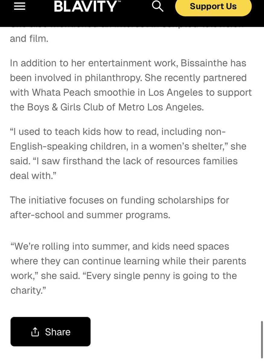 this meant so much to her 🥺 shoutout to the cherries once again for contributing to this great cause 🍒🫶🏽