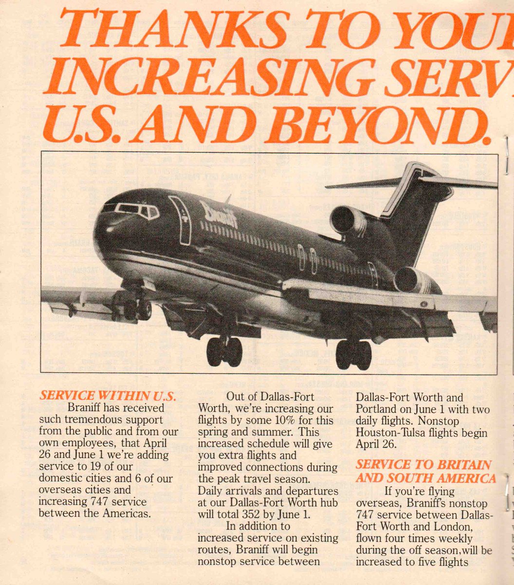 Braniff International tweet media