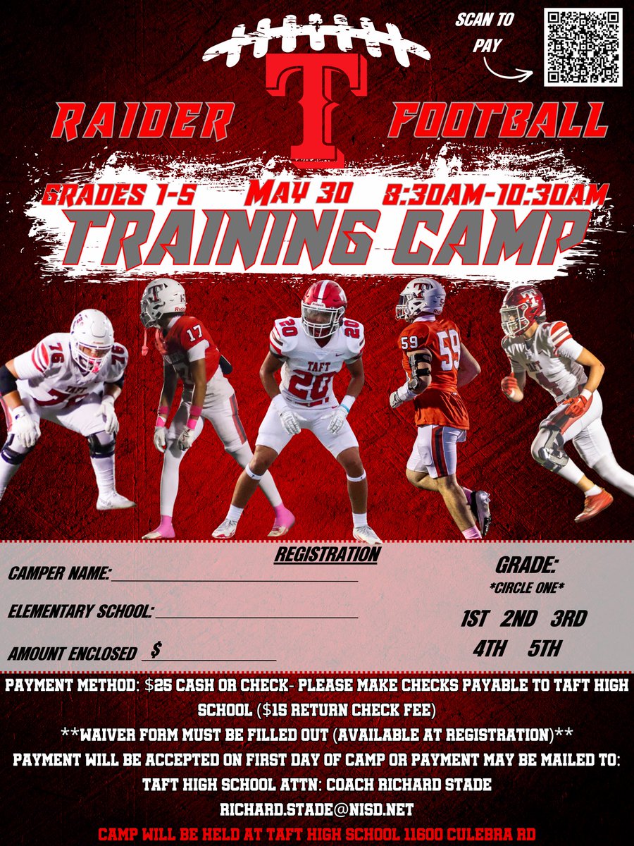 Taft Raider Football tweet media