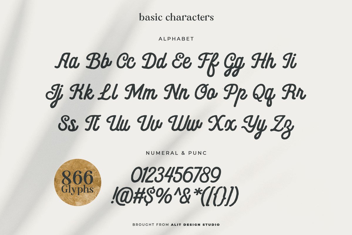 alitdesign's tweet image. Hunter Flora Typeface - A Botanical Handwritten Script
a touch of organic nature and playful charm to your projects, Hunter Flora is the perfect balance between casual elegance and creative versatility.

Link Download :
creativemarket.com/alitdesign/292…

#font #typeface #design