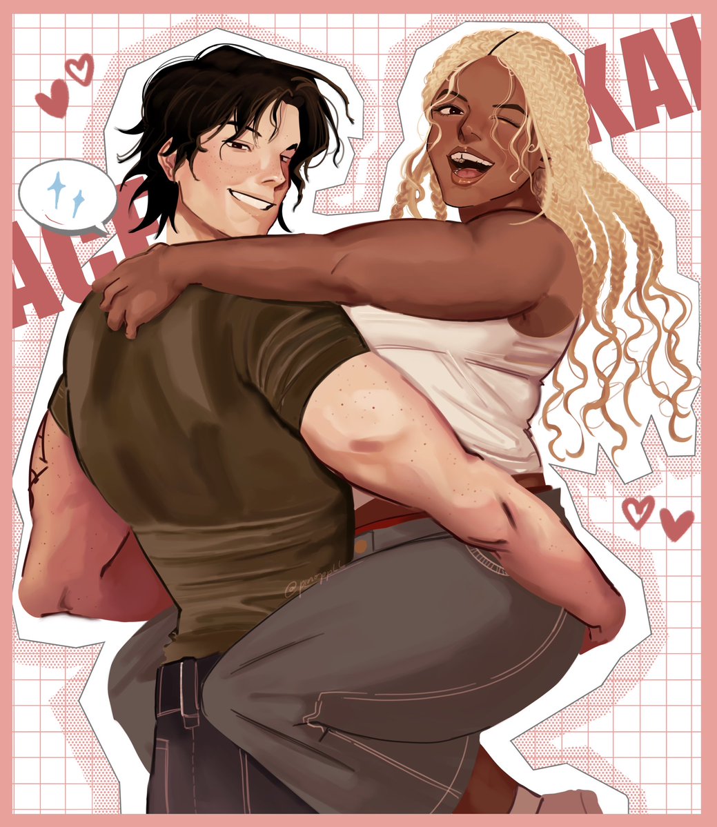 kaisfall's tweet image. 2000s romcom coded ♡

🎨: pinoppll 

— #acai #yumetwt #yumeship #portgasdace #optwt #starfire ☆ ঌ