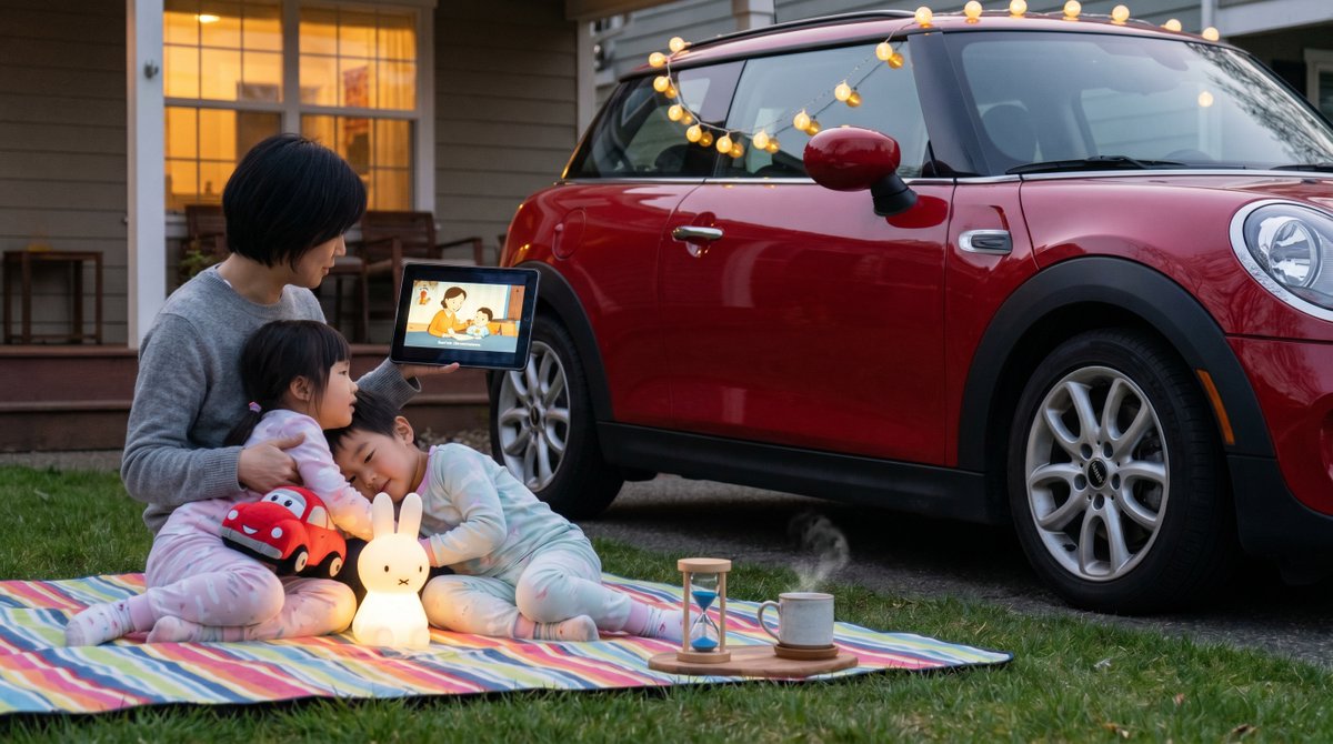 StorypieApp's tweet image. Spring evening? End the day gently. Dim the lights and play a 5-minute Storypie tale — a tiny ritual that cues sleep and calms your child. Read how to start one: mystorypie.com/blog/en/bedtim… #Bedtime #winddown #mini