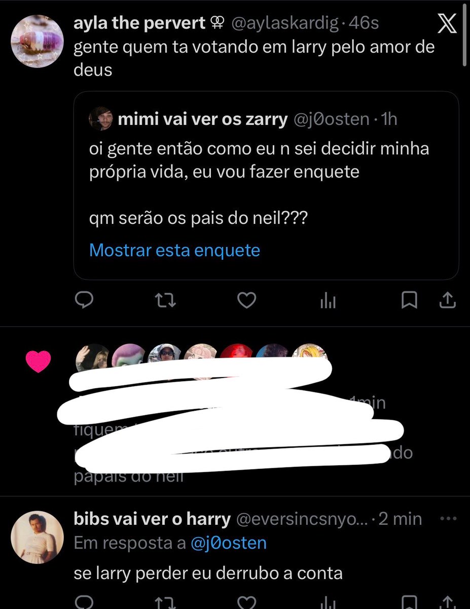 mimi vai ver os zarry tweet media
