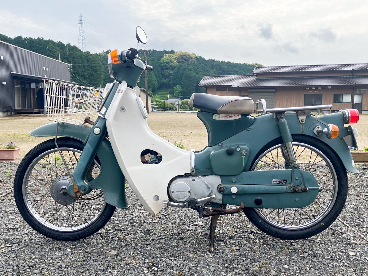 1971年 行灯カブ50 試乗してきました💨 1971年 行灯カブ50 試乗してきました💨