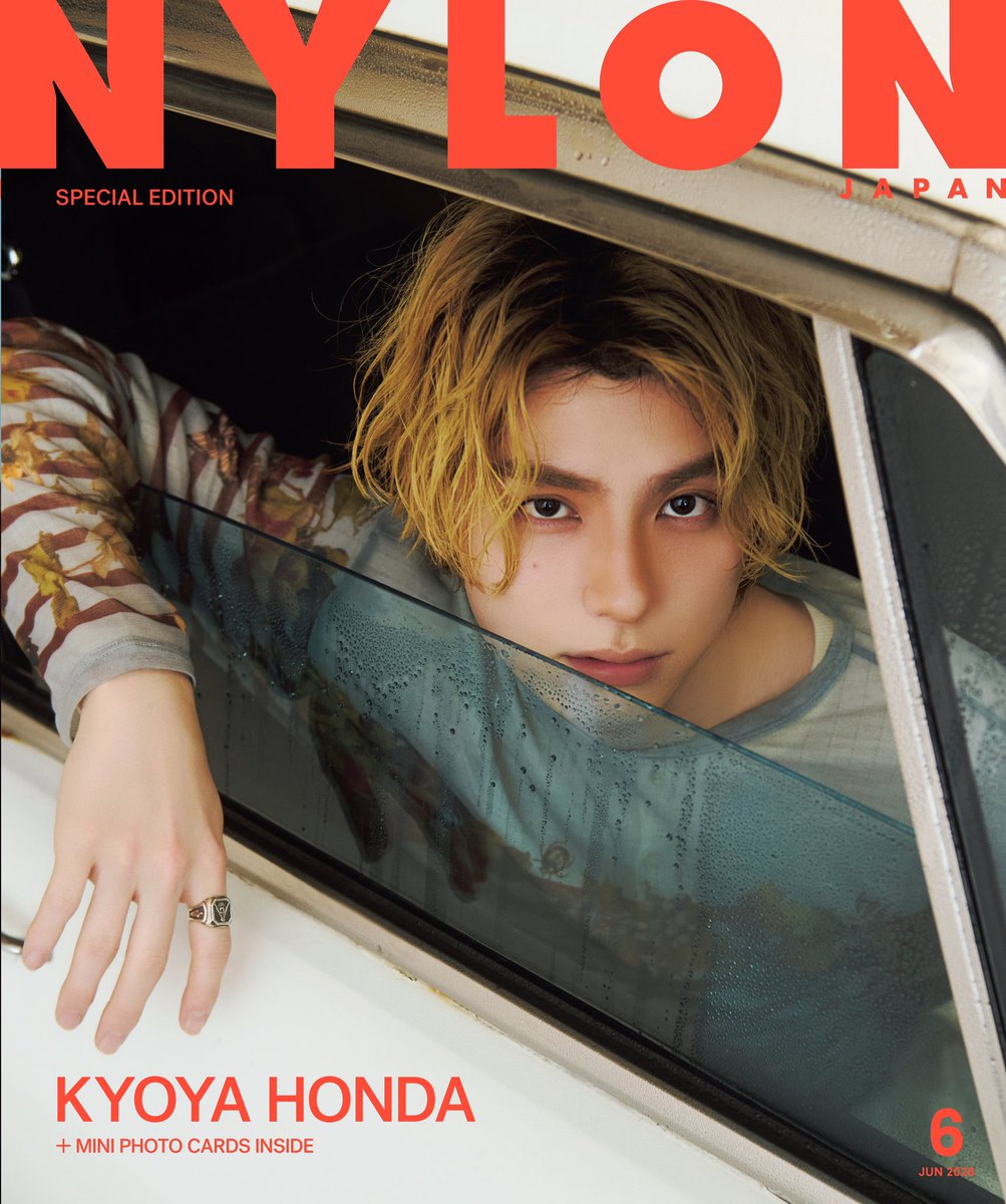 Buddy 商品名: LAST YEAR（ラストイヤー） NYLON JAPAN】 #本田響矢 さんに、出演中のドラマ「GIFT」へかける熱い