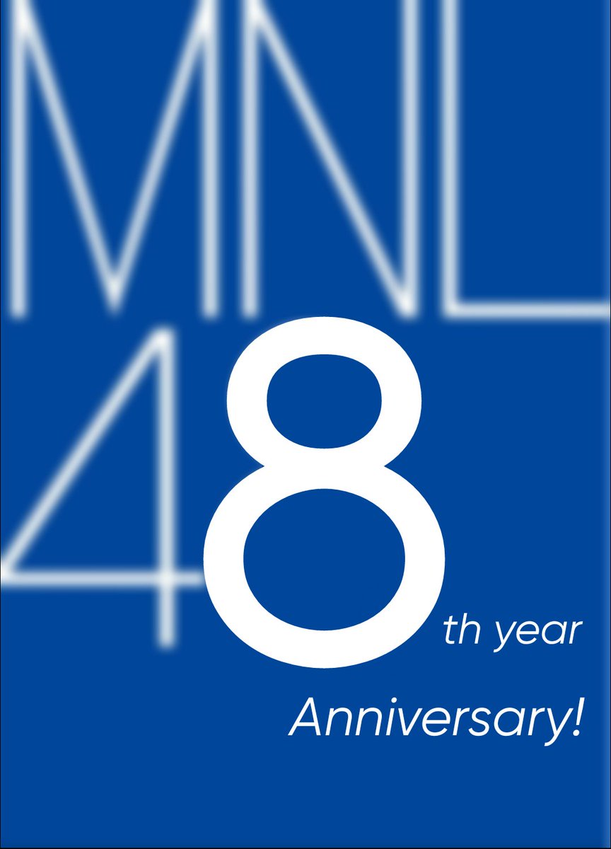 Happy 8th year Anniversary MNL48 💙
