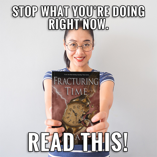 KJWatersAuthor's tweet image. Fracturing Time

Jeffrey needs Ronnie and Mike gone before they expose his time travel device to the government.

How far will he go to keep his secret?

geni.us/FTSocial

#SuspenseBooks #TimeTravel #Thriller