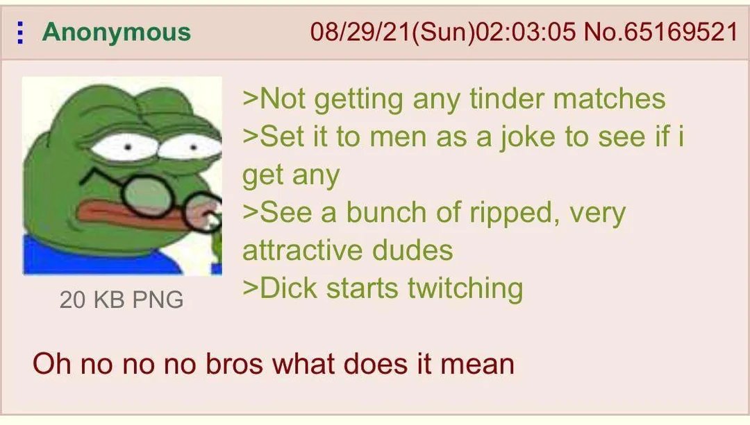 Greentext Poster tweet media