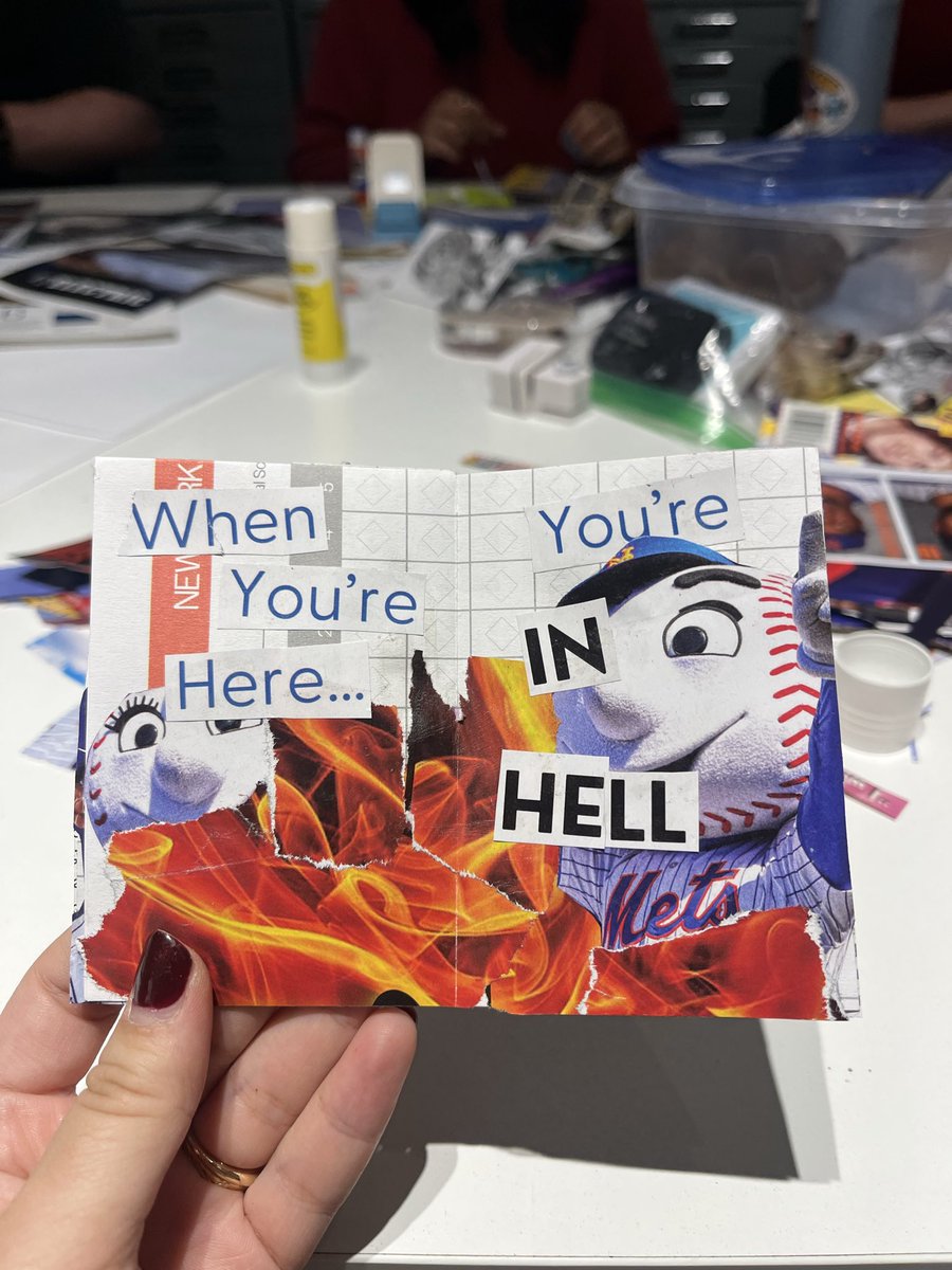 made the most of zine club work time