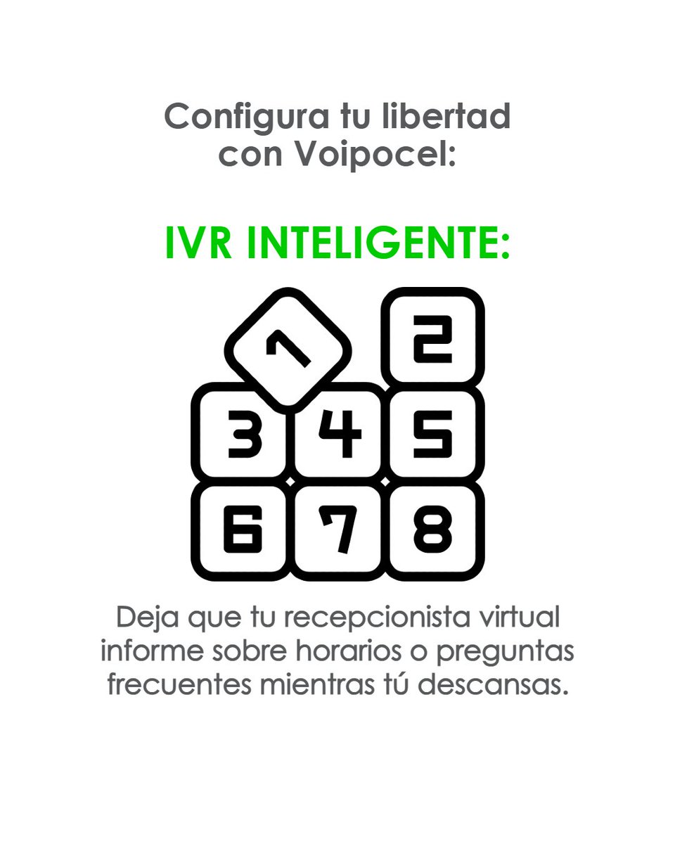 voipocel's tweet photo. Si pasas el día encadenado a una línea fija o perdiendo llamadas por no estar en la oficina, algo anda mal. 

Con Voipocel, tu comunicación se adapta a tu ritmo, no al revés. ¡Recupera tu tiempo y profesionaliza tu atención! 🚀✨ https://t.co/GIcCWMsPpJ