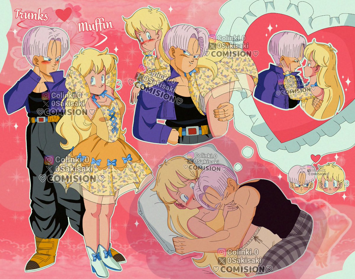 0Sakisaki's tweet photo. Commission Ig 🌸✨️

♡

♡
#dragonballz #commission #dbz #ship #trunks #OC #dragonballcommission #comisiones #dragonballoc  #anime https://t.co/CYjIJUde4A