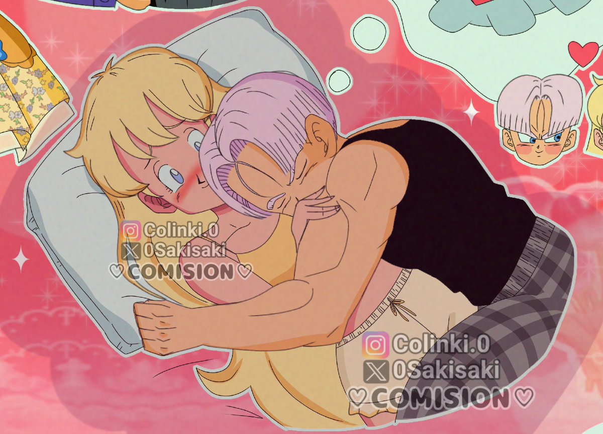 0Sakisaki's tweet photo. Commission Ig 🌸✨️

♡

♡
#dragonballz #commission #dbz #ship #trunks #OC #dragonballcommission #comisiones #dragonballoc  #anime https://t.co/CYjIJUde4A