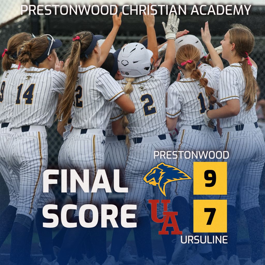Your Lions win! They ladies defeated Ursuline 9-7 to secure their place in playoffs!! 

Let's GO! 🥎