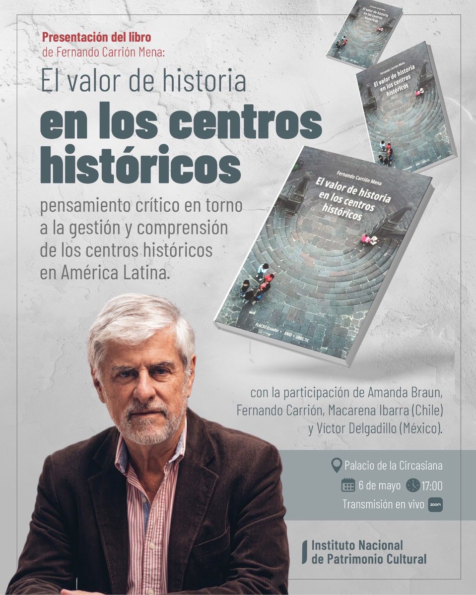 Fernando Carrión M. tweet media