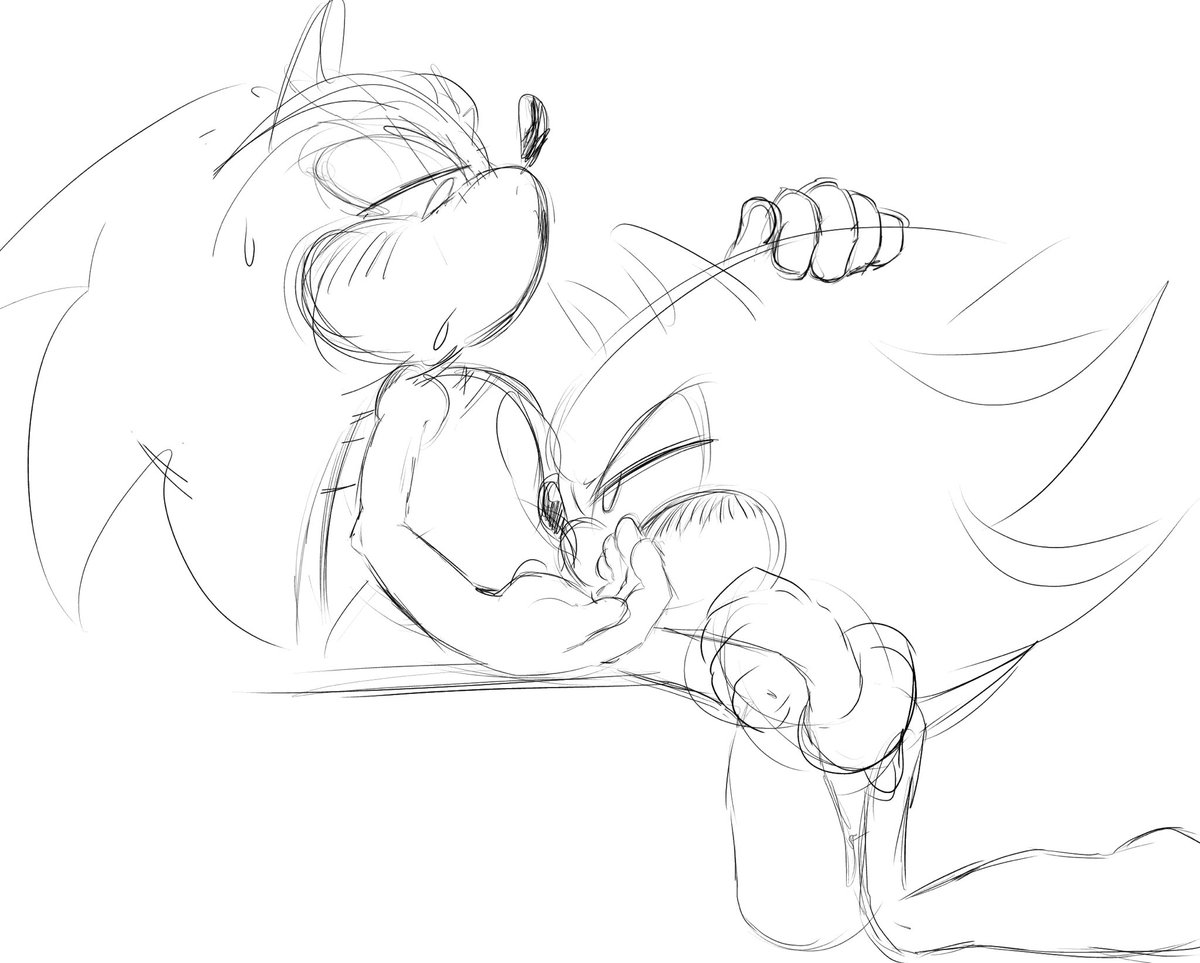 moicheey's tweet photo. sketch #sonadow #nsfw https://t.co/8aFQH0SnDO