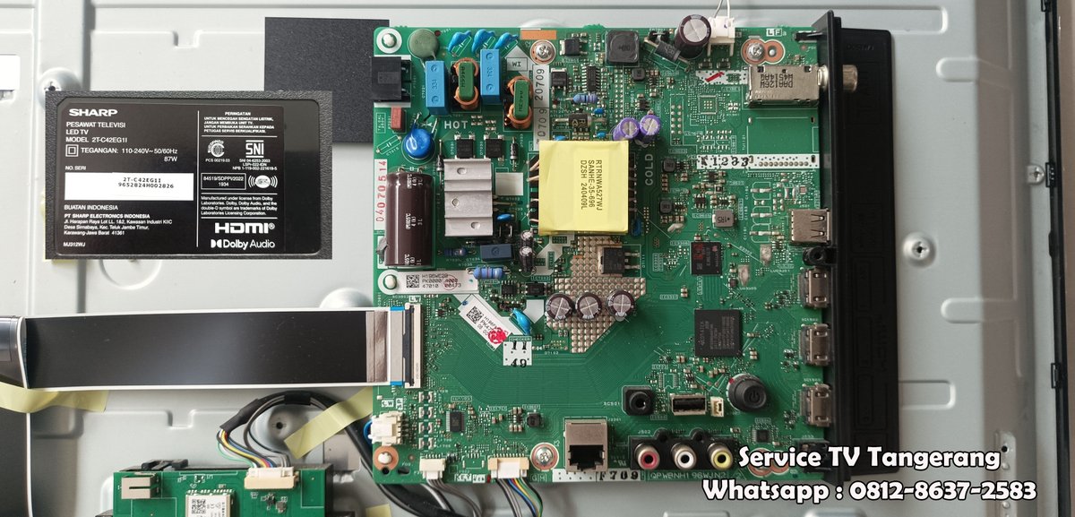 TvTangeran46124's tweet photo. Service Smart TV Sharp Google TV di Medang Lestari, Pagedangan – Tangerang ✅
Kasus: Sharp 2T-C42EG1I mati total
Berhasil diperbaiki, TV normal kembali
#ServiceTVTangerang #ServiceSharp #ServiceTVPanggilan #TVMatiTotal
https://t.co/92OVWJmsK2 https://t.co/TxvFbl3vZk