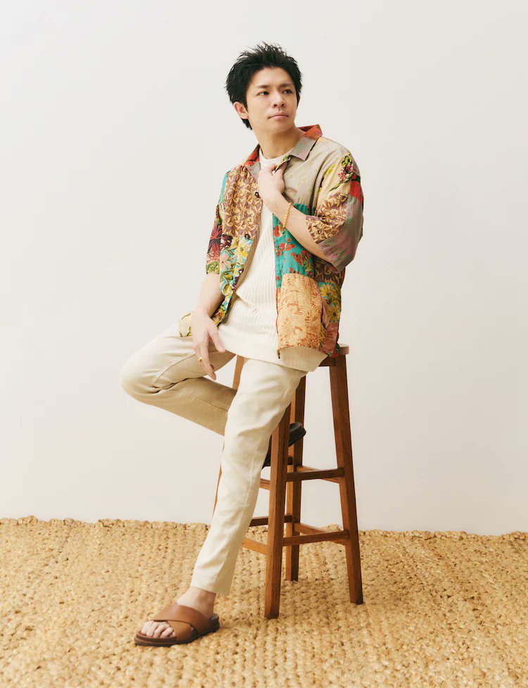 【新品】BANANA REPUBLIC×YUTA KISHI キャップ&マフラー Number_i's Yuta Kishi stars in the new Banana Republic ad campaign