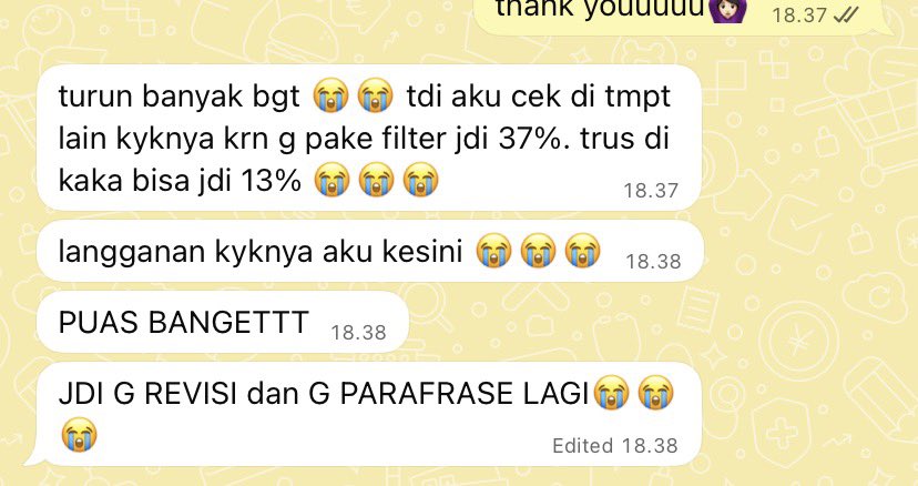 dipi • parafrase • ai • turnitin tweet media