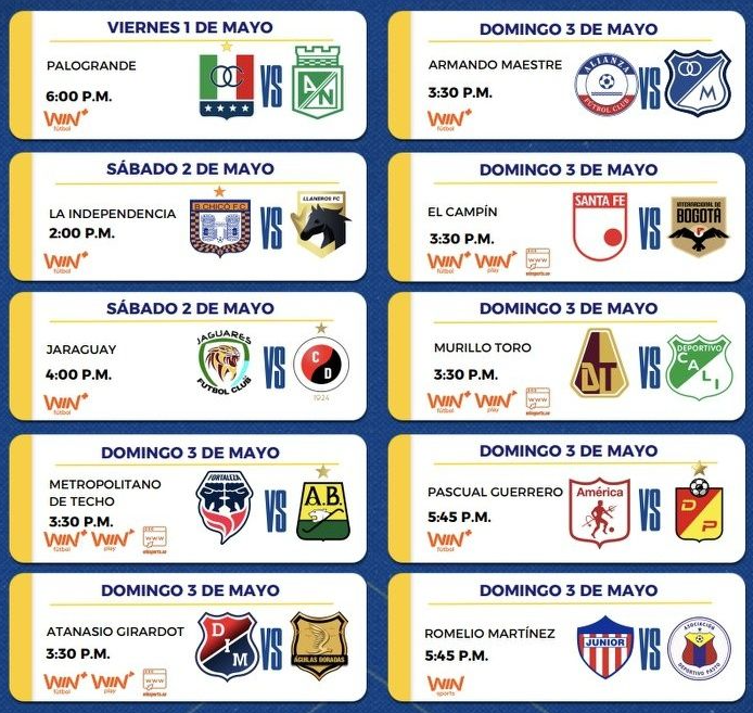 TUTOGOL's tweet photo. #UltimaFecha Fecha 19 | DÍAS Y HORADIOS #IndependienteSantaFe #DeportivoPereira https://t.co/Tpcw8czheX