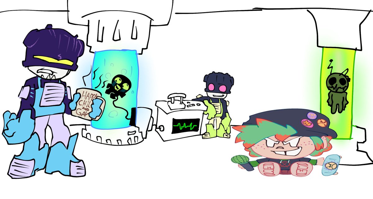 FNF E-sides (Swapped out) tweet media