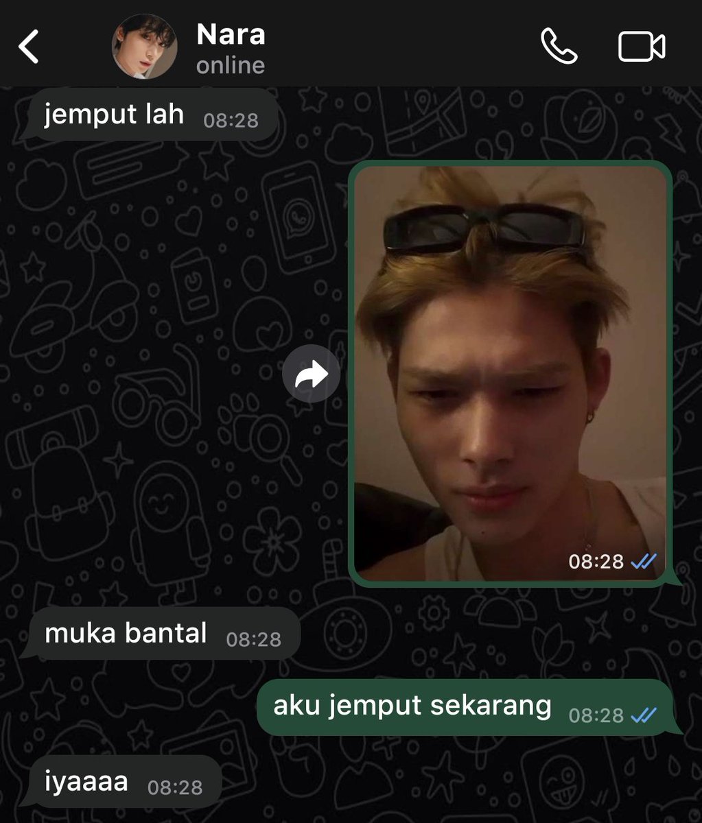 niksun sunki toxic relationship.

ngaku aja aslinya lo napsu sama pacar lo, tapi gengsi plus denial.