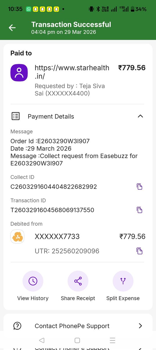 TeeJu8's tweet image. @StarHealthIns Paid an extra premium and even after multiple follow-ups, the refund has still not been initiated. Extremely disappointing service and poor customer support. Customers deserve better. #BoycottStarHealth #starhealth #healthinsurance #starhealth
