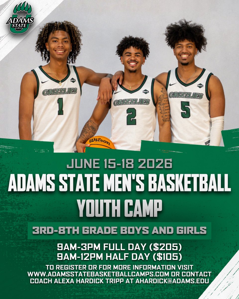 Adams State Men’s Basketball tweet media