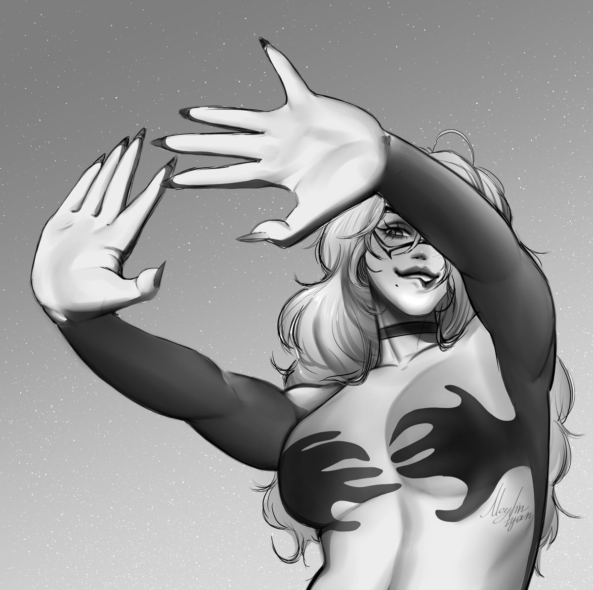 Meylin_tyanSFW's tweet image. Black Cat

#MarvelRiivals #blackcat