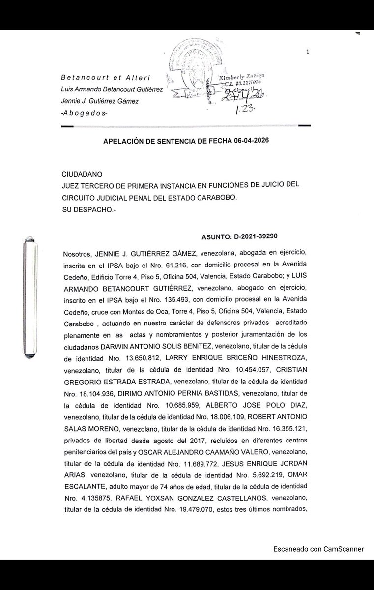Luis Armando Betancourt tweet media