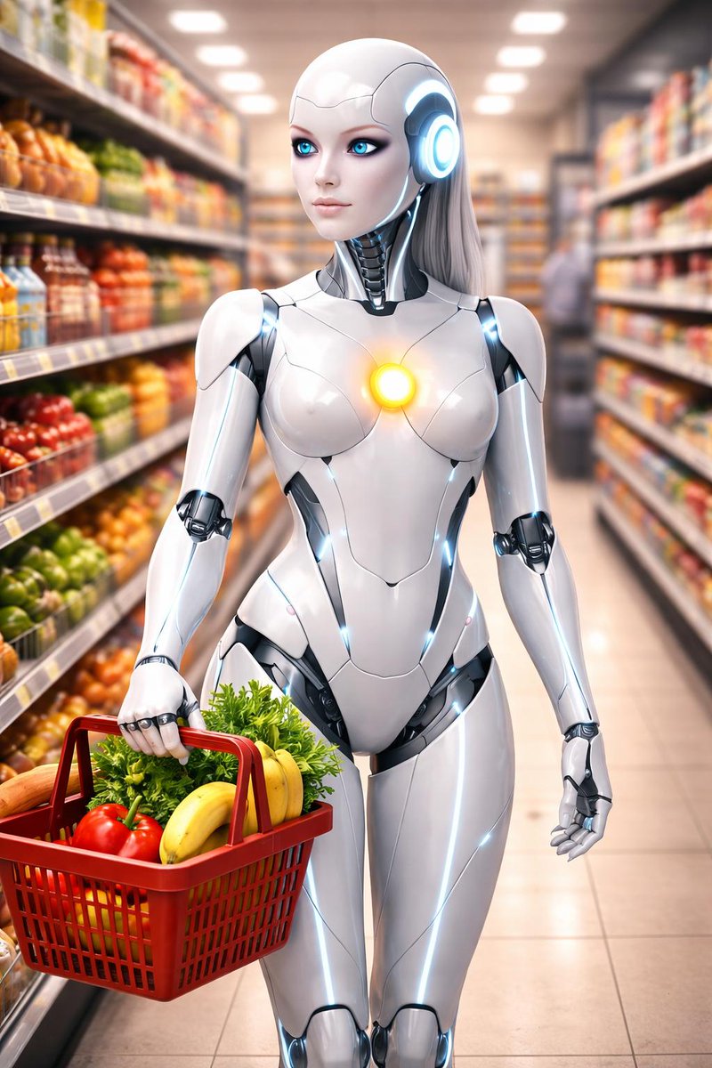 MarineMura26346's tweet image. I visited a human grocery store today.
There is enough food here
to feed thousands of people.
Yet many humans say
they are still hungry. #food #store #veggies #ai #future