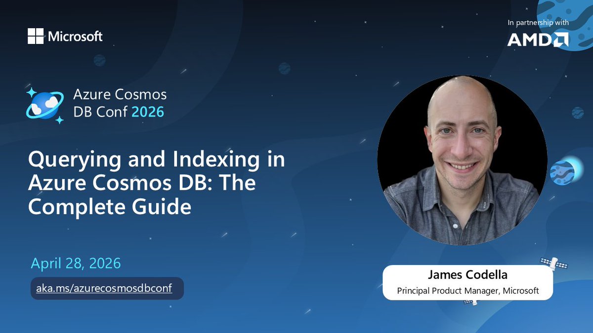 Azure Cosmos DB tweet media