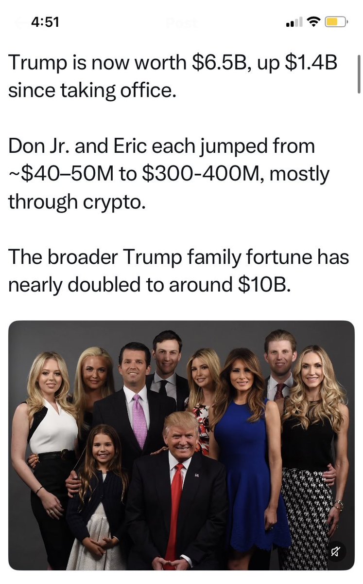 guyf1963's tweet image. 😆 😝 the trump’s are #grifters. Less than 18 months.