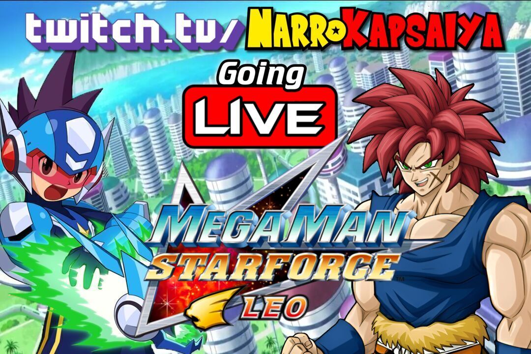 NarroKapsaiya's tweet image. 🔴 GOING LIVE with Megaman Star Force Leo!!

Continuing my First Ever Playthrough from the Legacy Collection!! Join for a brand new adventure... Shooting for the stars tonight.

twitch.tv/narrokapsaiya

____
#Twitch #Streamer #PNGtuber #Vtuber #Anime #Megaman #Cussing #Swearing