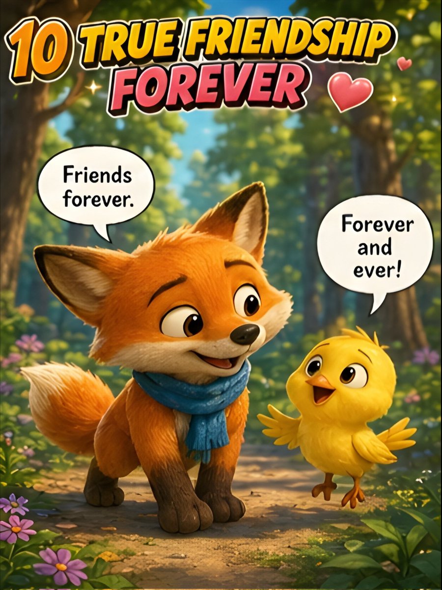MirMiral1004's tweet image. The Fox and the Chick - A Heartwarming Bedtime Story for Kids (Digital Download)

payhip.com/b/4bntV

#storybook #ebookforkids #childrenbook #kidsbook #storytime #payhip #pdf